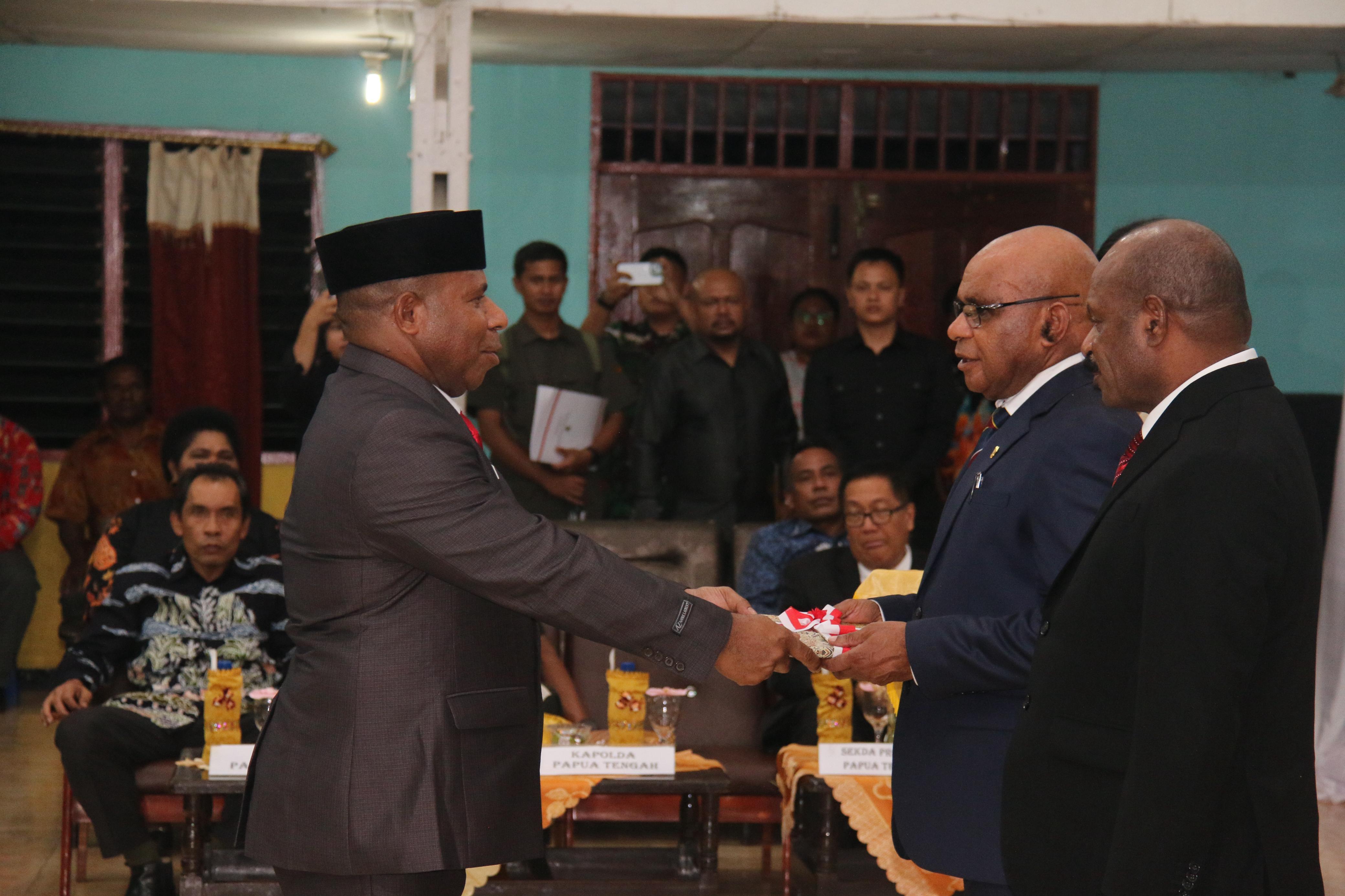 Elvis Tabuni Ajak Semua Pihak Bersatu Bangun Kabupaten Puncak